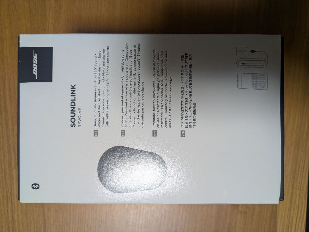 スピーカー・ウーファー BOSE SoundLinkRevolveII speaker BLK II