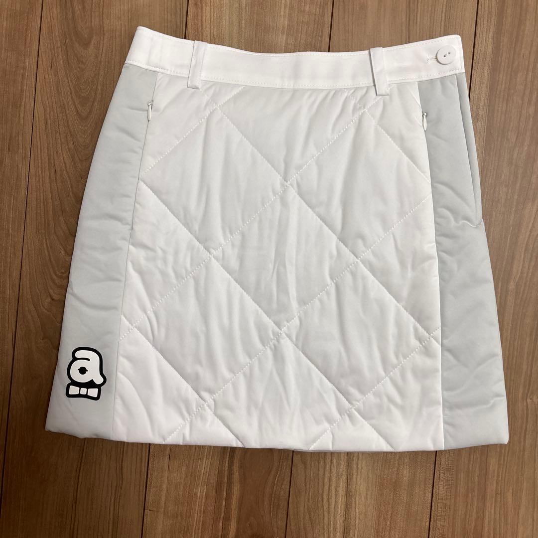 archivio ホワイト ゴルフスカート アルチビオ 中綿 36サイズ
