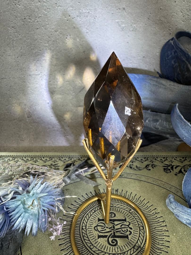 クールビューティー　スモーキー　レムリアンシード　アシンメトリー　ダイヤモンド