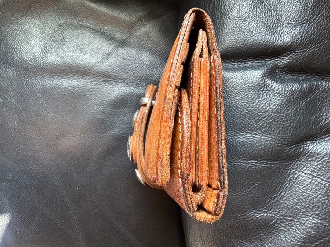 ｇ*ｉ様 アルズニ　長財布　希少焼印入りライダース