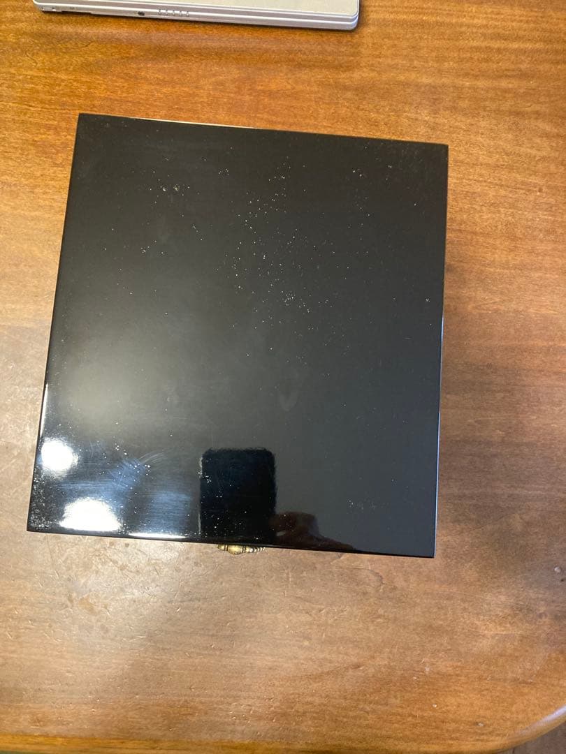 会津塗　鉄仙 小物箪笥2段（カシュー漆塗装）