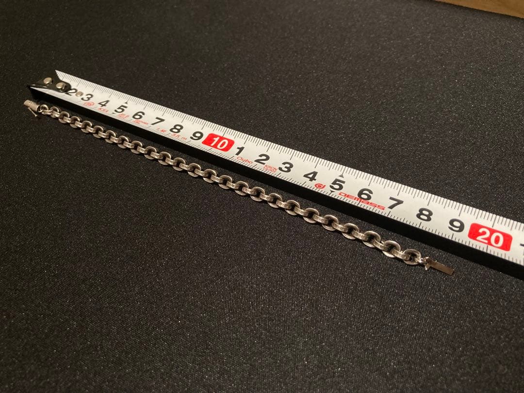 デ*ブ様 【正規品・ワンオーナー品】7インチ　ペーパーチェーン【クロムハーツ】