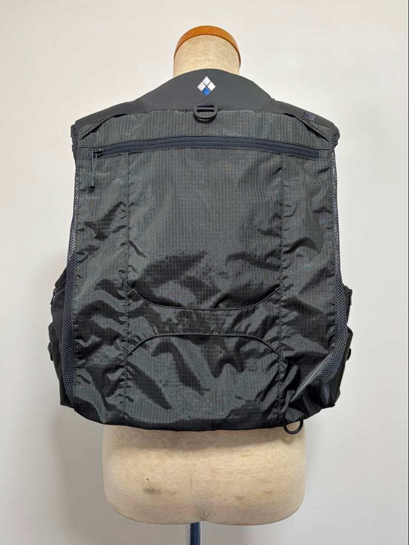 mont-bell フィッシングベスト ブラック