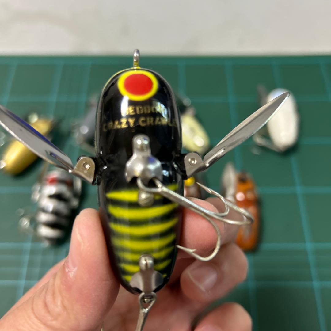 ヘドン　クレイジークローラー　9個セット