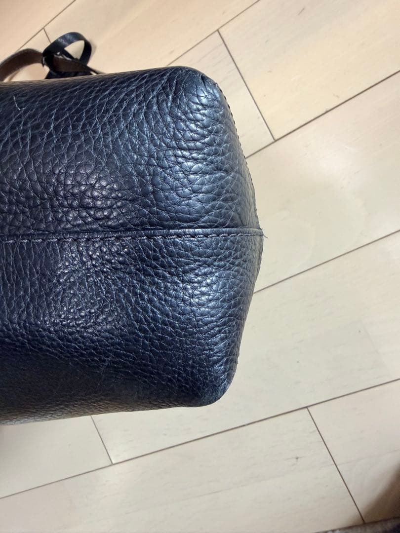 美品★バーバリーブラックレーベル★レザー★リバーシブル★トートバッグ