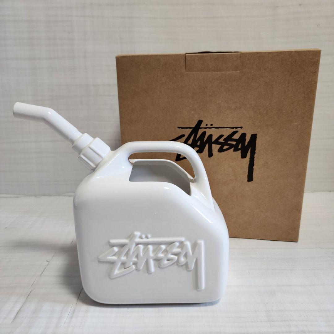 テューシー STUSSY ガス缶 デザイン セラミック フラワーベース 花瓶