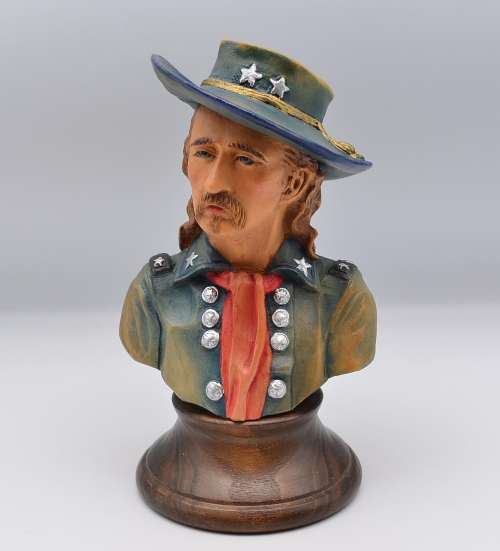 バッファロー・ビルの胸像　アンリ　ANRI　イタリア　16ｃｍ　ヴィンテージ