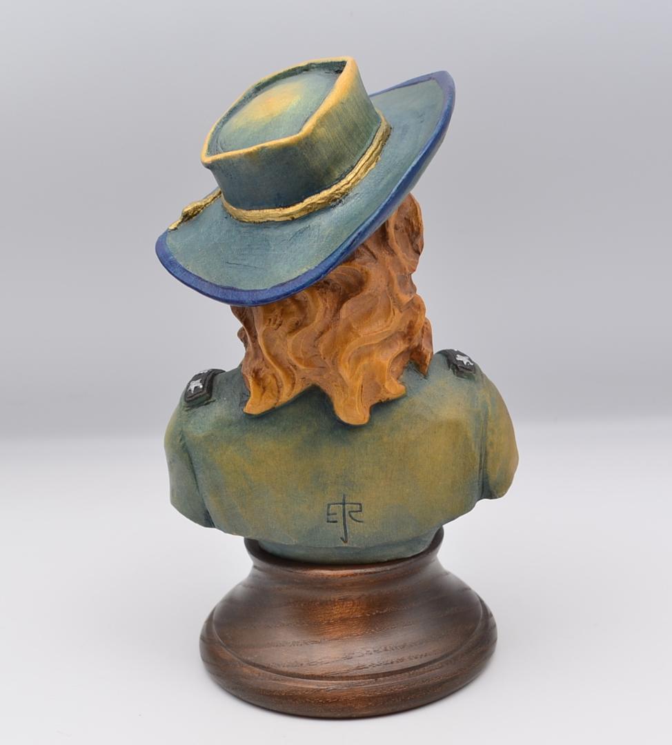 バッファロー・ビルの胸像　アンリ　ANRI　イタリア　16ｃｍ　ヴィンテージ