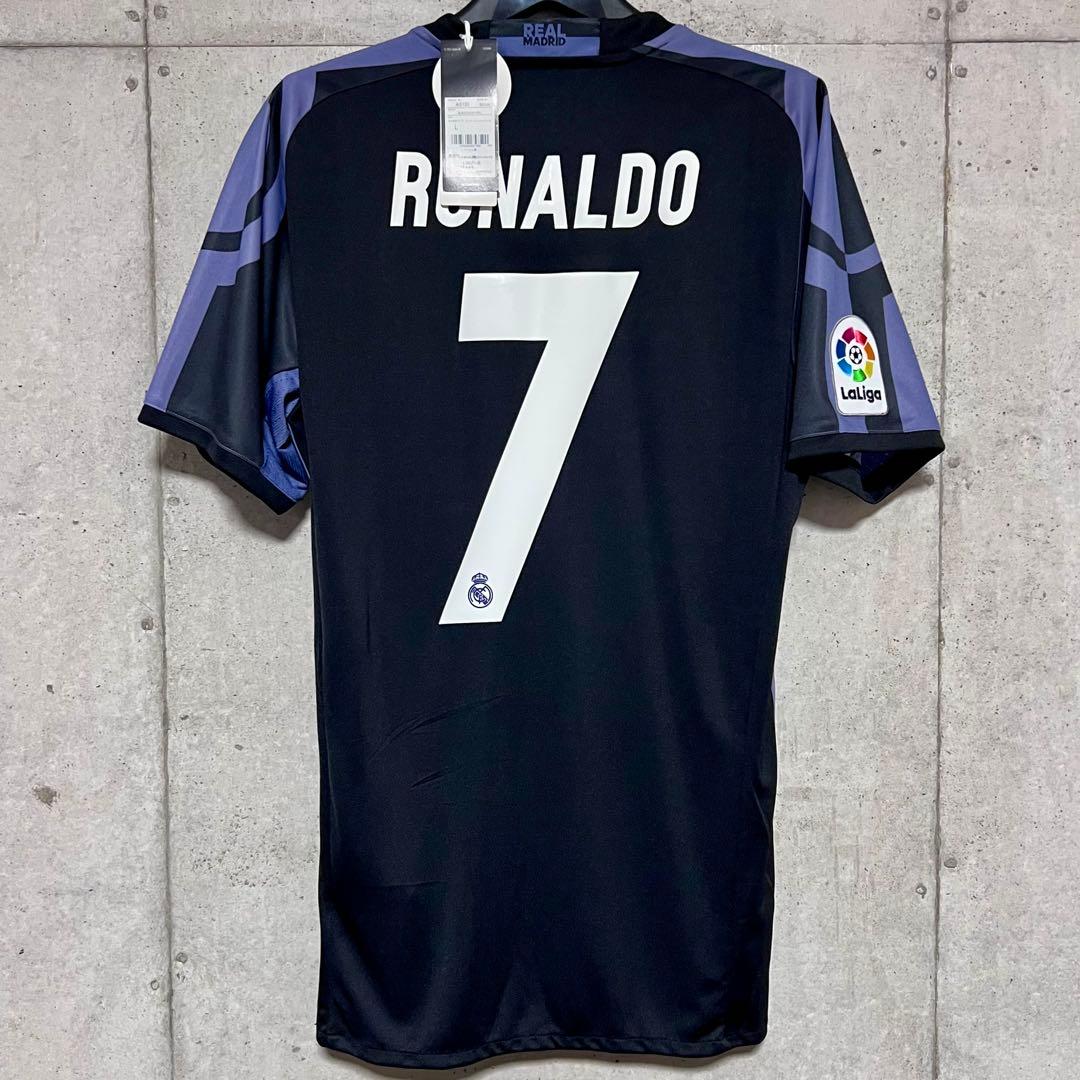 【新品/タグ付き】16/17レアル・マドリード♯7C・ロナウド【Lサイズ】3rd