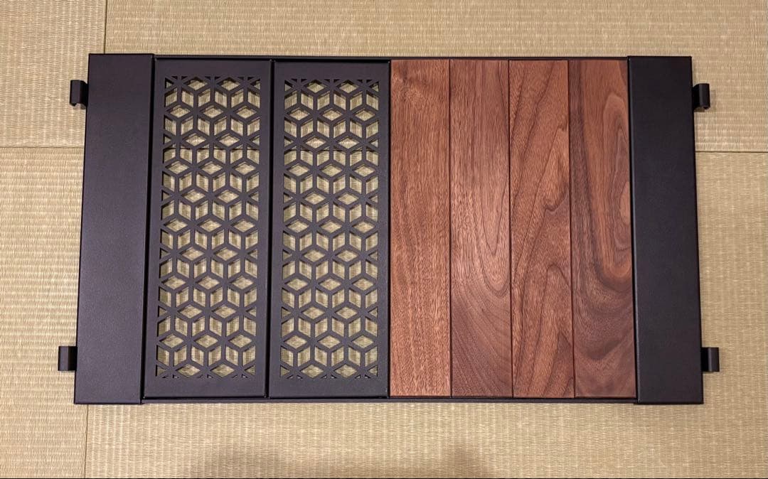 campgeeks ＜Bridge-top＞ウォールナット×レーザー天板