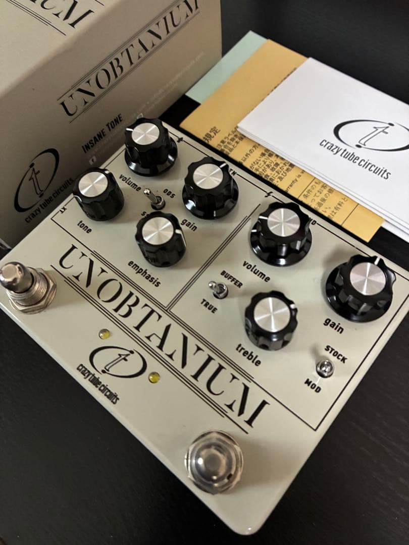 Crazy Tube Circuits Unobtanium☆ダンブル・KLON