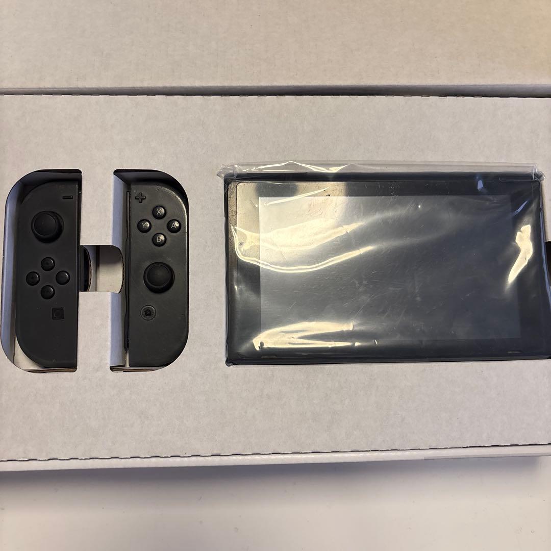 Nintendo Switch グレー 本体 ジョイコン付きジャンク品