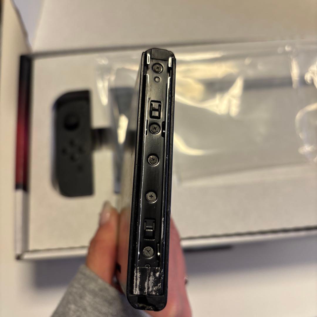Nintendo Switch グレー 本体 ジョイコン付きジャンク品