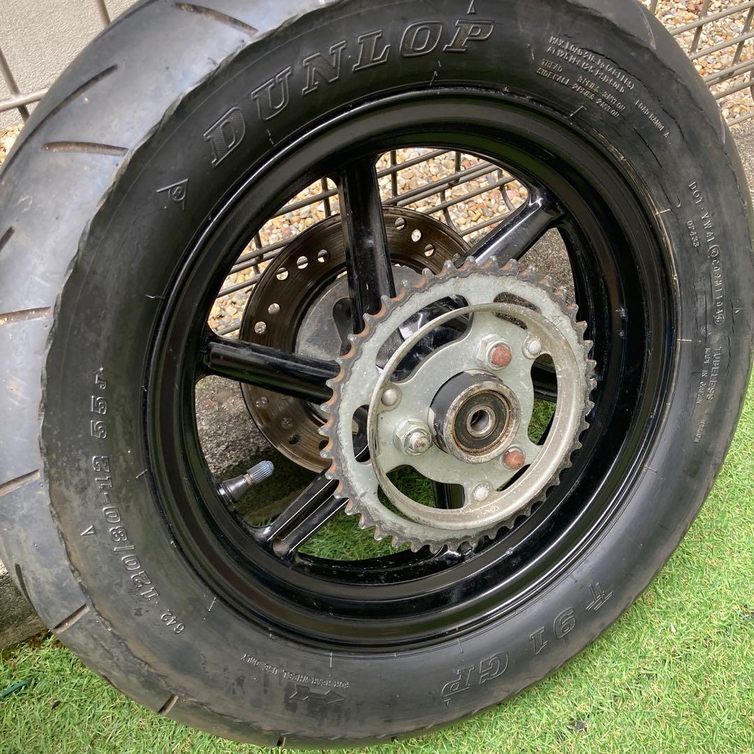 KSR用に加工済み NSR50ホイール前後