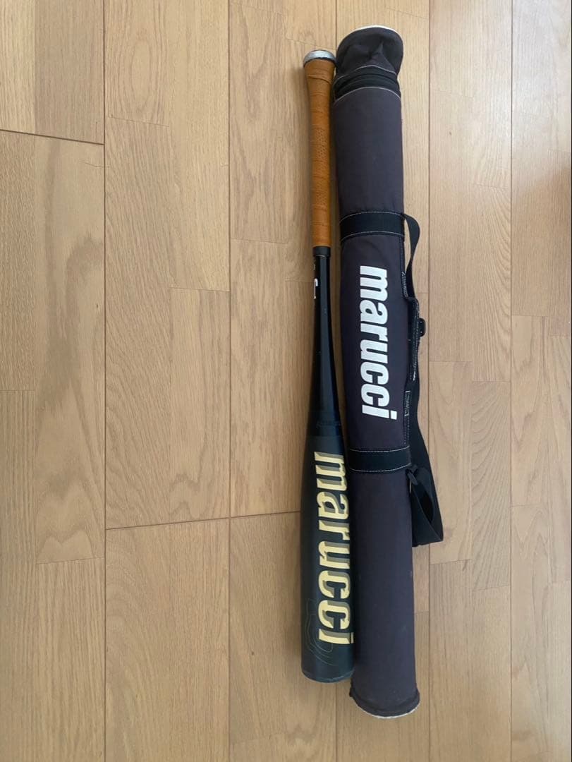 marucci WANI バット 少年軟式バット19インチ バットケース付き