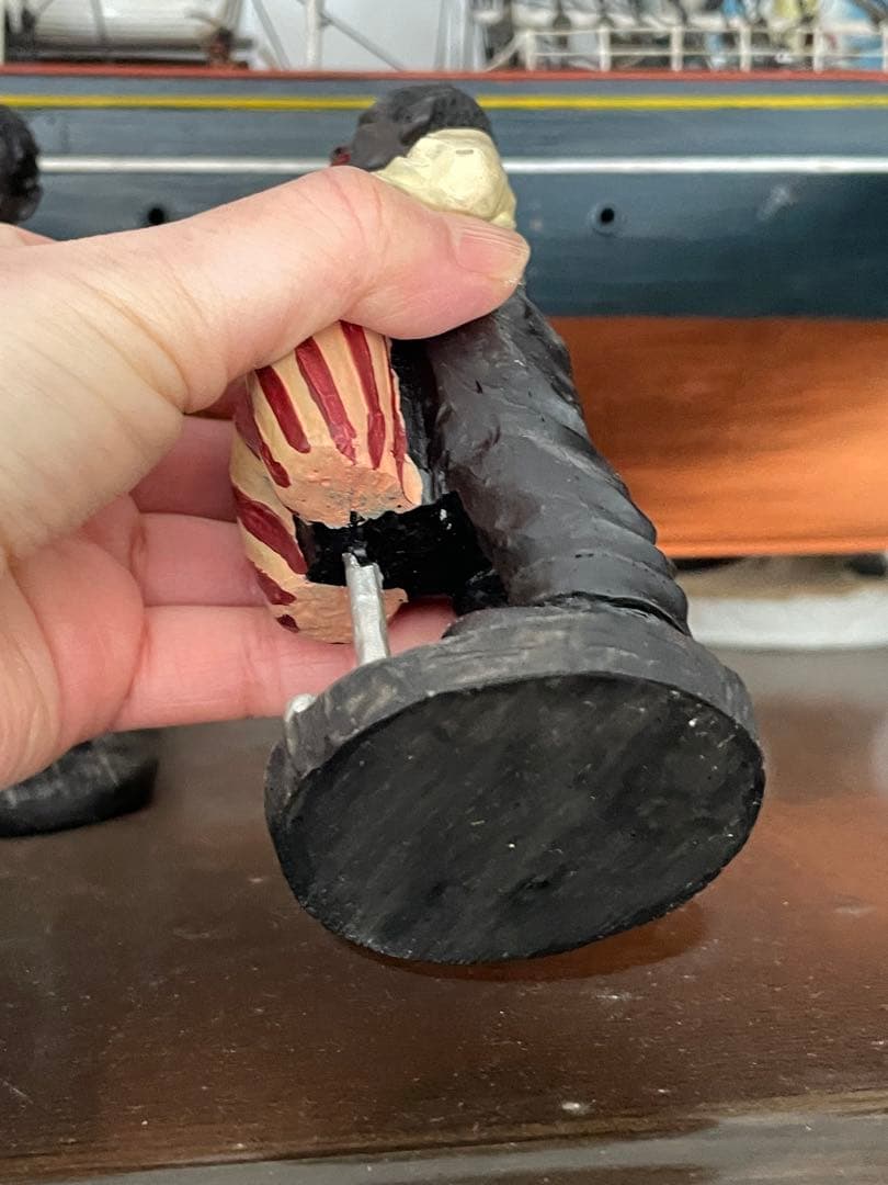 アンティーク 音楽家 陶器フィギュア 6体セット