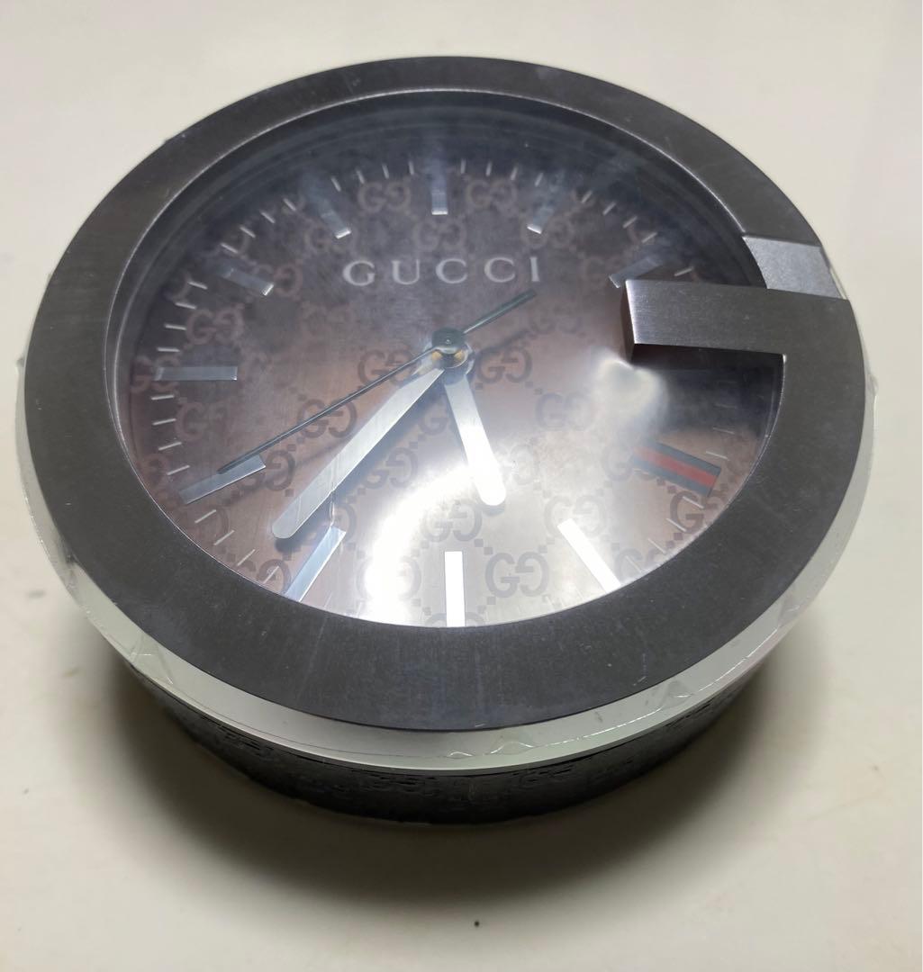 グッチ◆GUCCI◆置き時計◆シマ◆YC210007◆シェリーライン◆未使用品