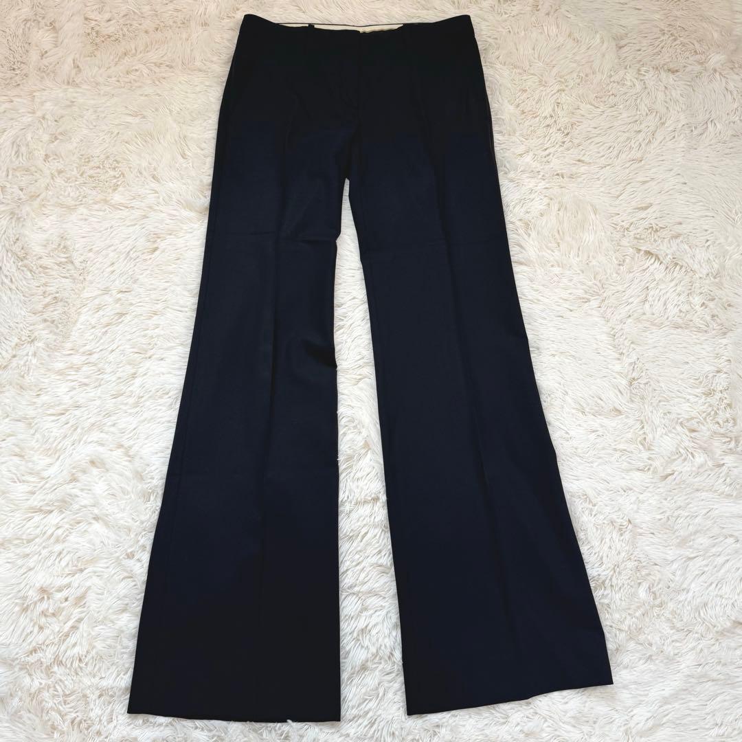 theory セオリー　セットアップ ストレッチ スーツ 黒 M フレア 春夏