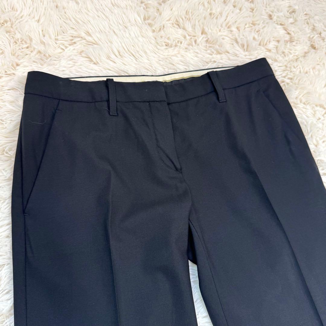 theory セオリー　セットアップ ストレッチ スーツ 黒 M フレア 春夏