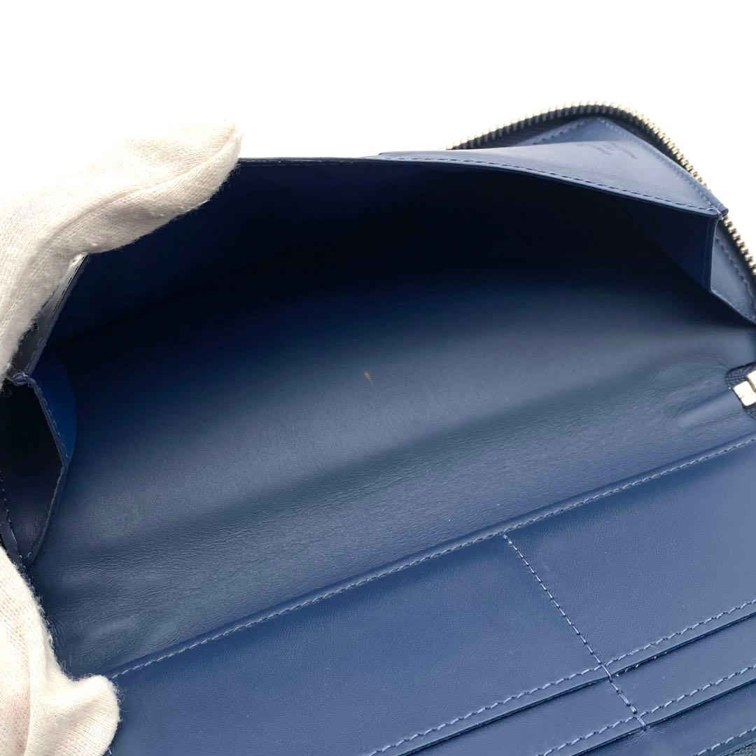 ルイヴィトン ダミエ アンフィニ ジッピーウォレット ヴェルティカル ネイビー