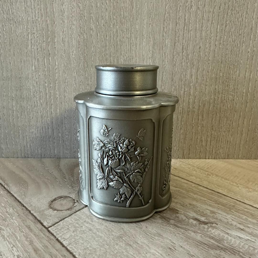 ロイヤルセランゴールピューター　 selangor pewter　茶筒