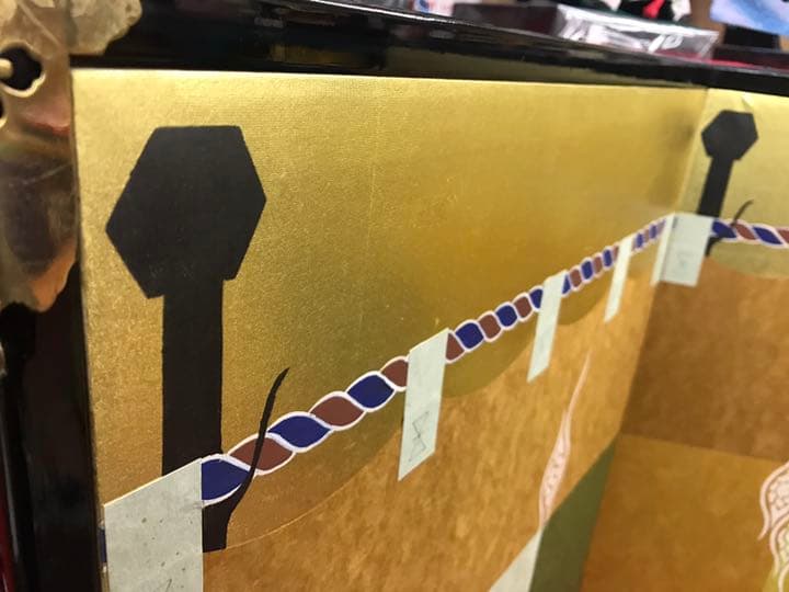 23号 陣幕 本金 屏風