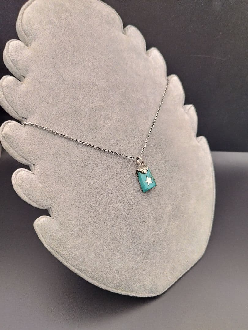 the bingo brothers ビンゴブラザーズ ターコイズネックレス 星