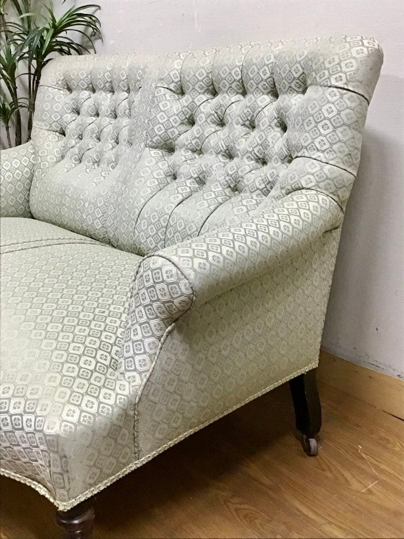 ジュリエット☆管241☆イギリス☆アンティーク☆大塚家具☆クラシックソファ
