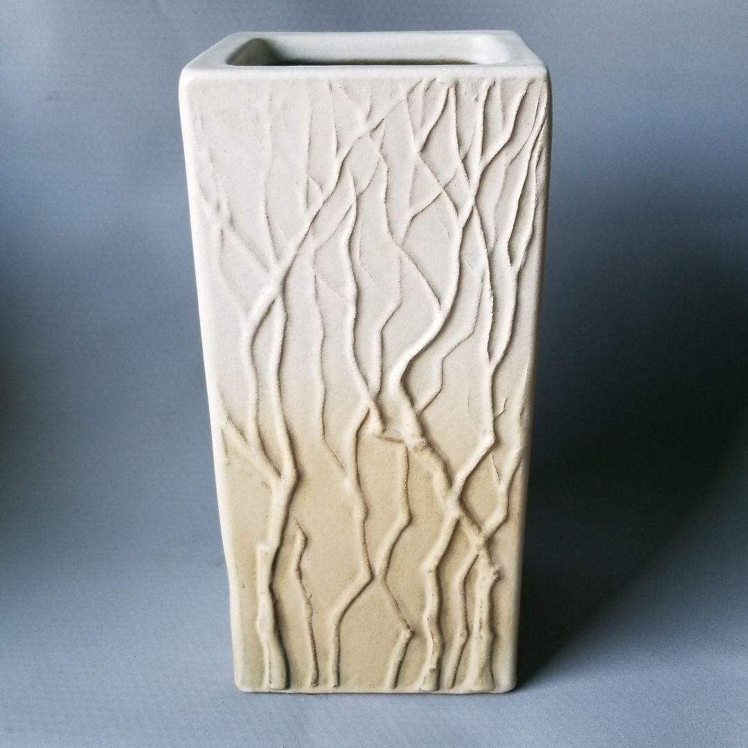 信楽焼傘立て  正角波 高さ４５cm