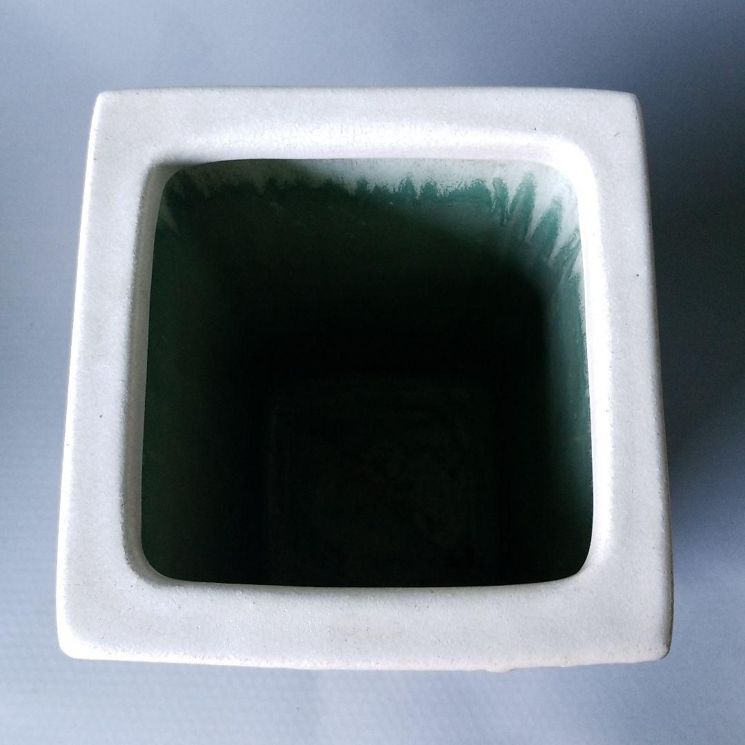 信楽焼傘立て  正角波 高さ４５cm