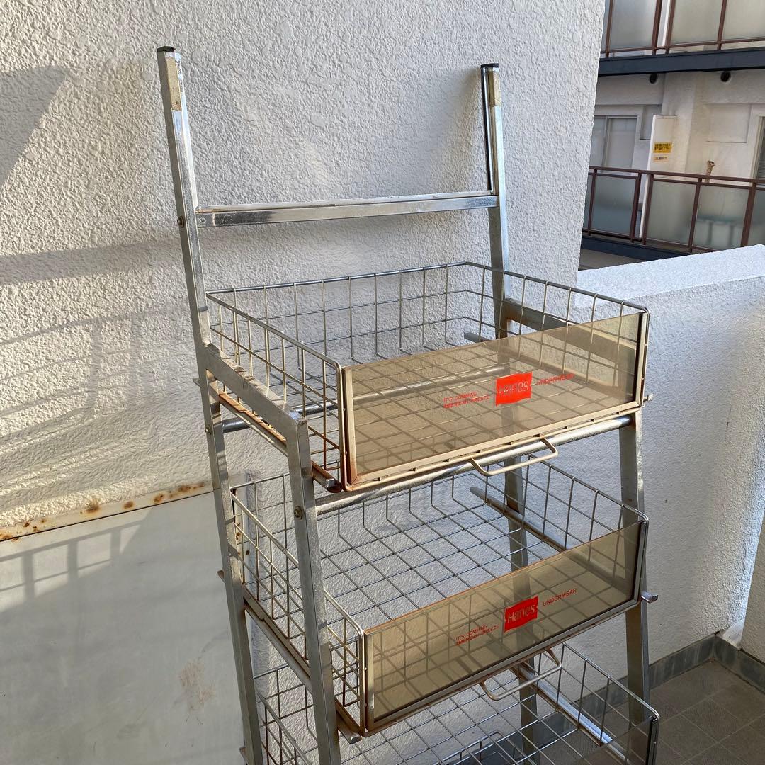 Hanes メタルラック ヴィンテージ 店舗什器 ヘインズ