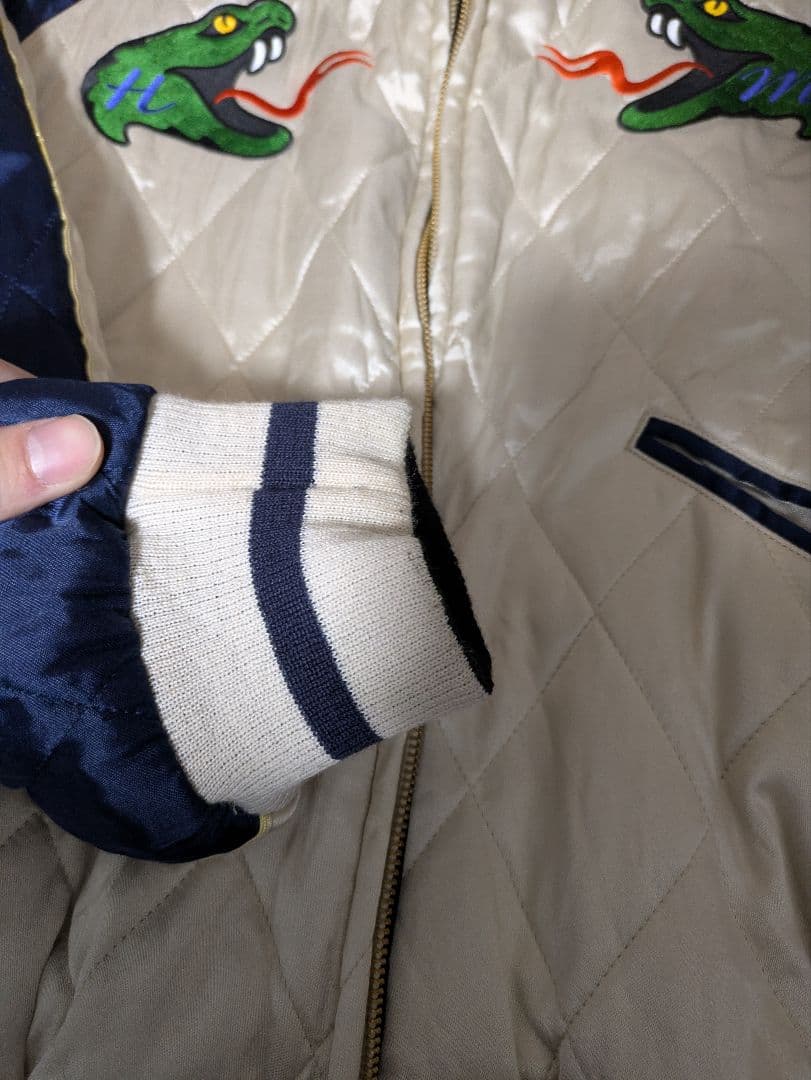 キムタク着 ヒューマンメイド リバーシブルスーベニアジャケット