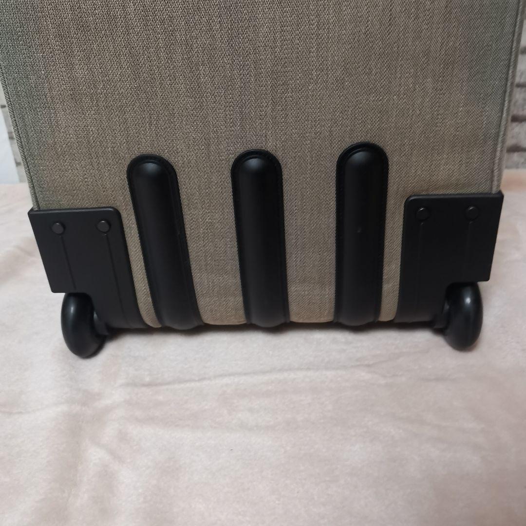 希少 PORTER 吉田カバン キャリーケース キャンバス 本革 鍵付き