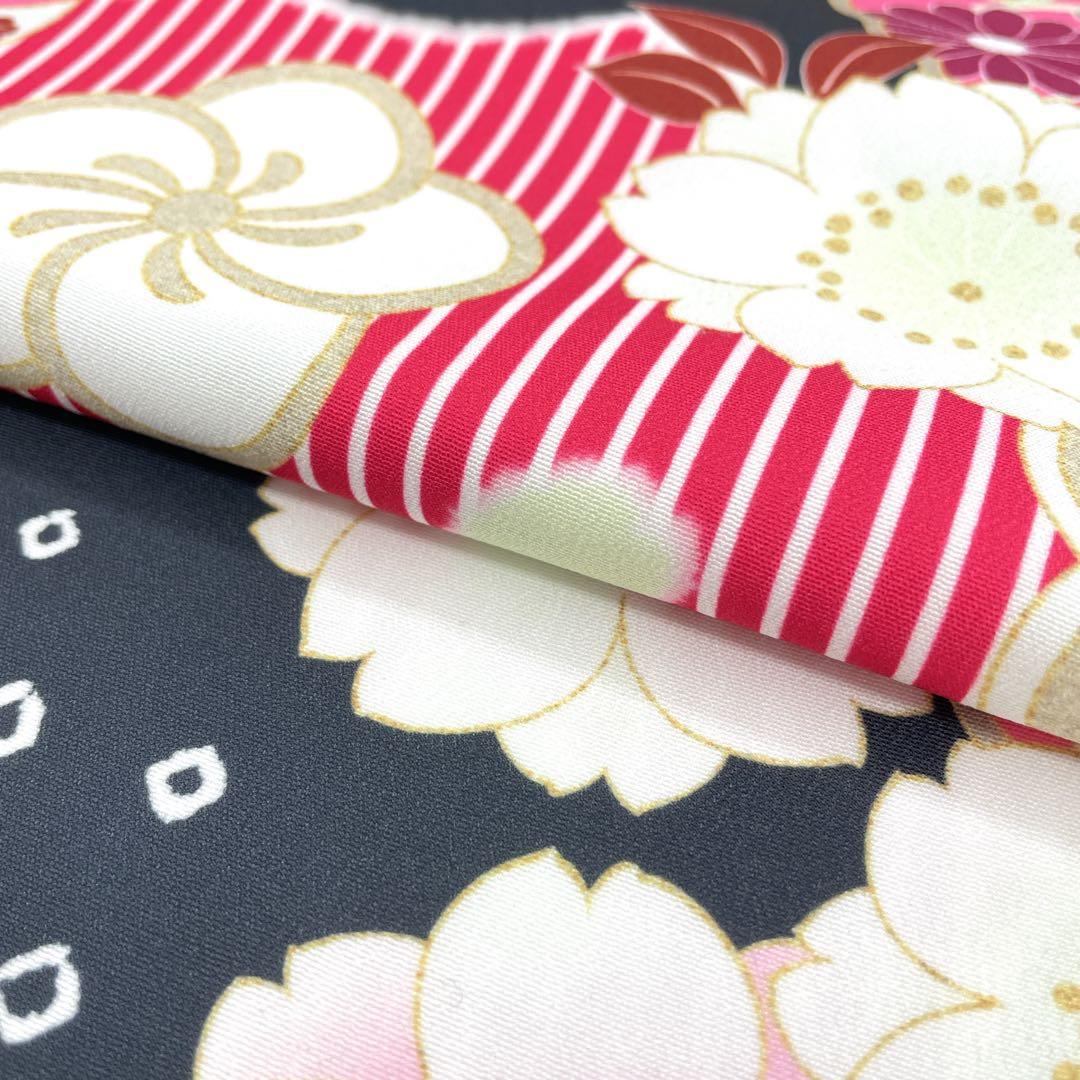 ◎mk-1051　女児　七五三　着物・被布セット　3歳　　11-20