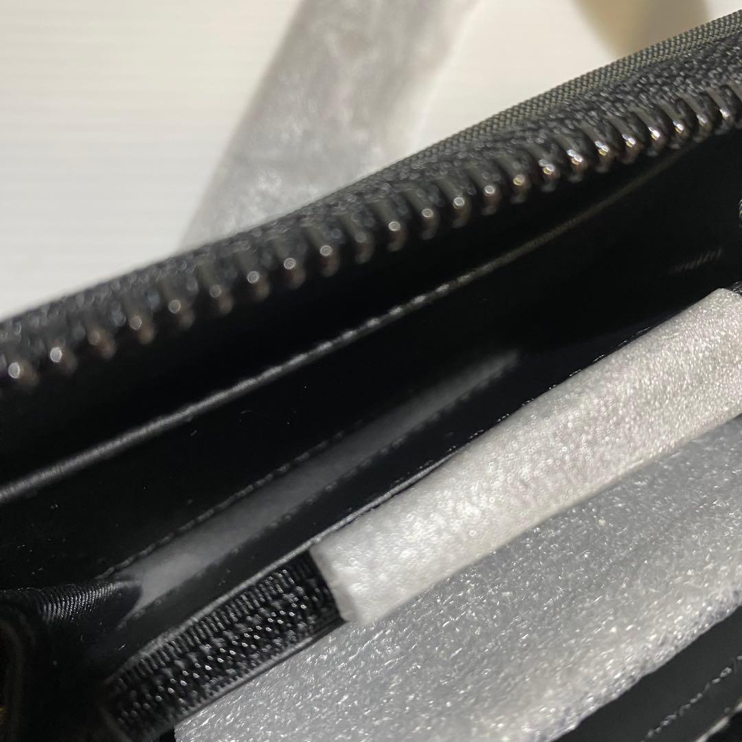 【未使用品】Dsquared2　ロゴジップミニウォレット　ブラック×カーキ