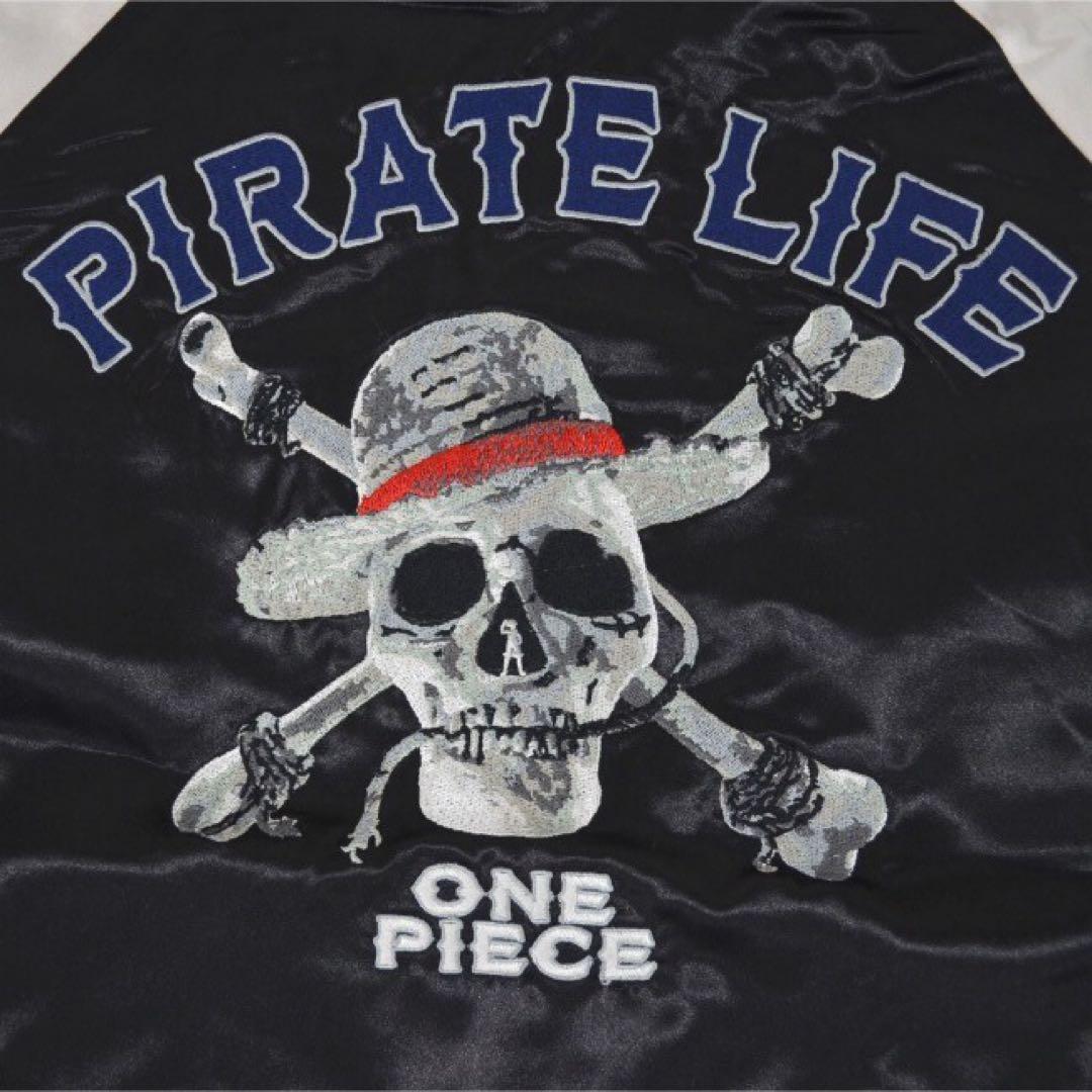 新品★スカジャン/Netflixシリーズ/ONE PIECE ワンピース L 黒