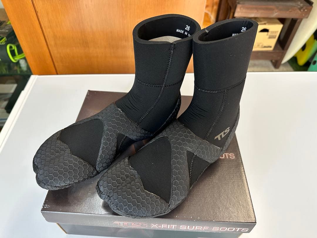 TLS サーフブーツ　5mm 26cm ブラック　新品未使用