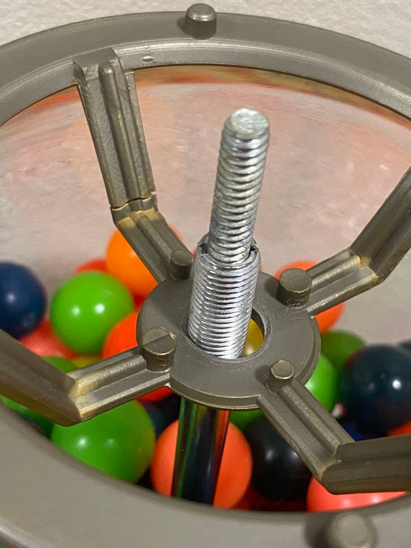 【希少脚付！】ヴィンテージ　ガムボールマシン　アンティーク 雑貨