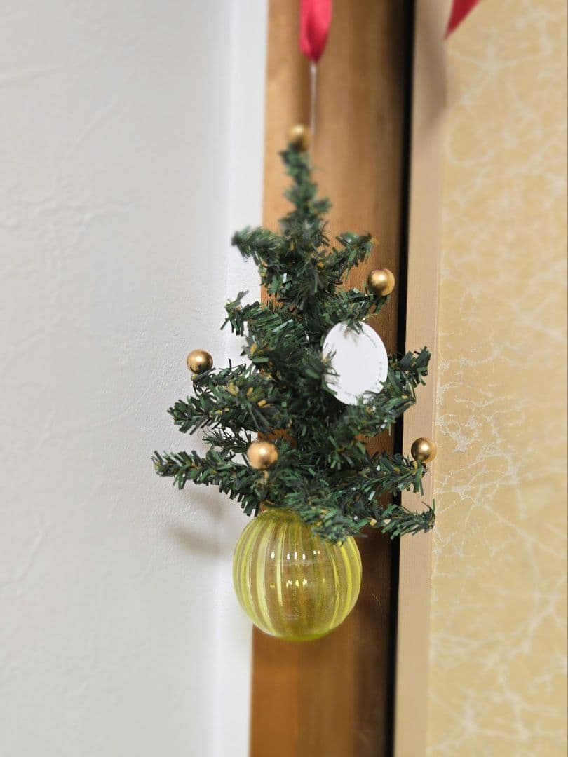 オカベマキコ しゃぼん玉 イエローツリー ゴールドボール付き