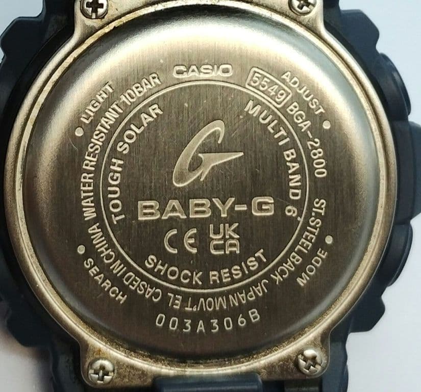 CASIO BABY-G BGA-2800 レディース腕時計
