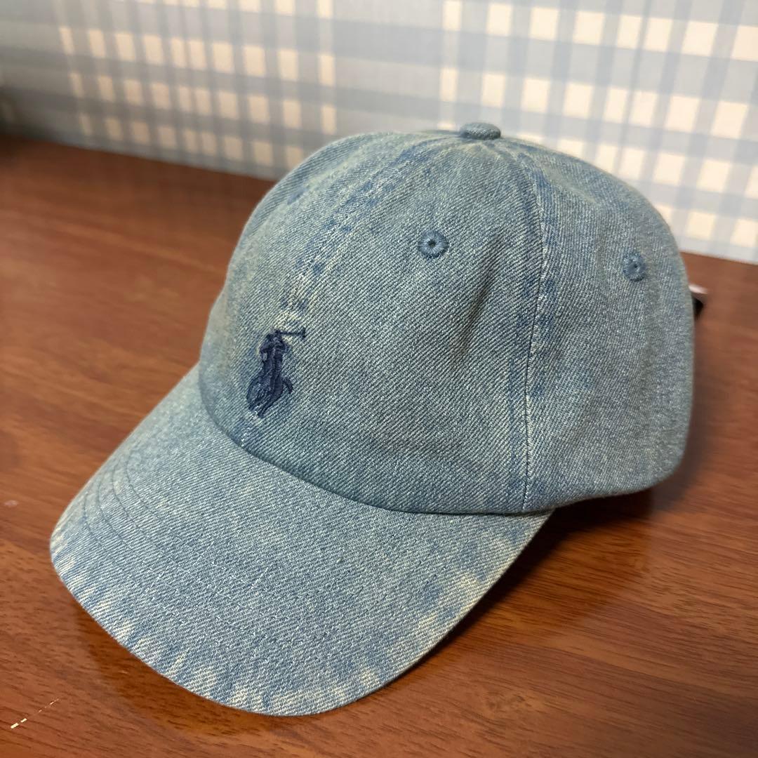 POLO ラルフローレンデニムキャップ