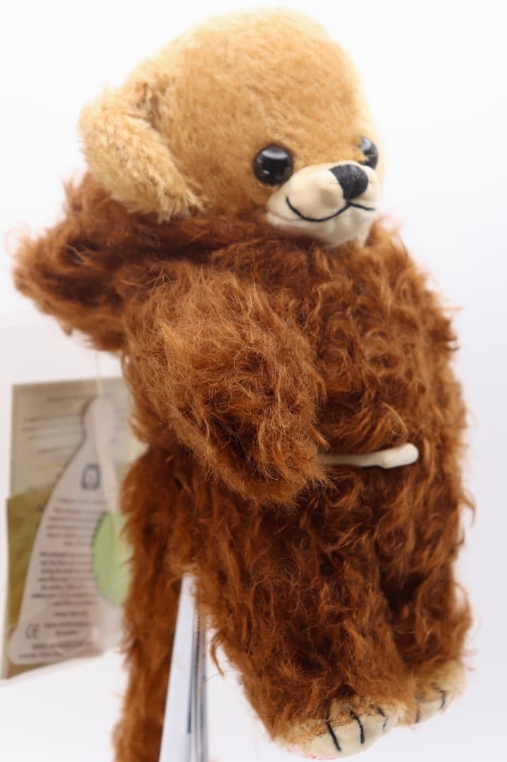 チーキー・モンキー Merrythought 24cm 赤いお尻と長いしっぽ