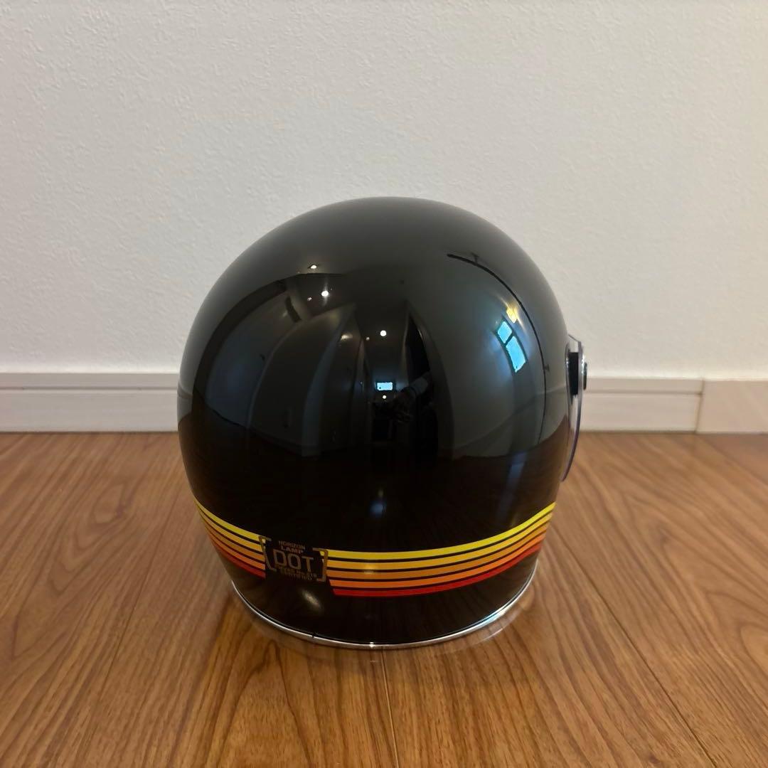 HORIZON HELMETS LAMP レインボーブラック　Lサイズ
