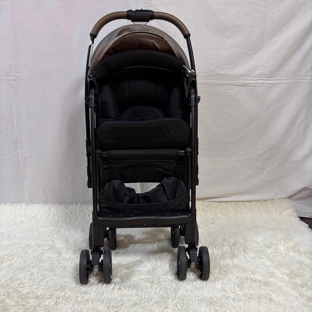 極美品　アップリカ　ベビーカー　カルーンエアメッシュ　両対面　軽量