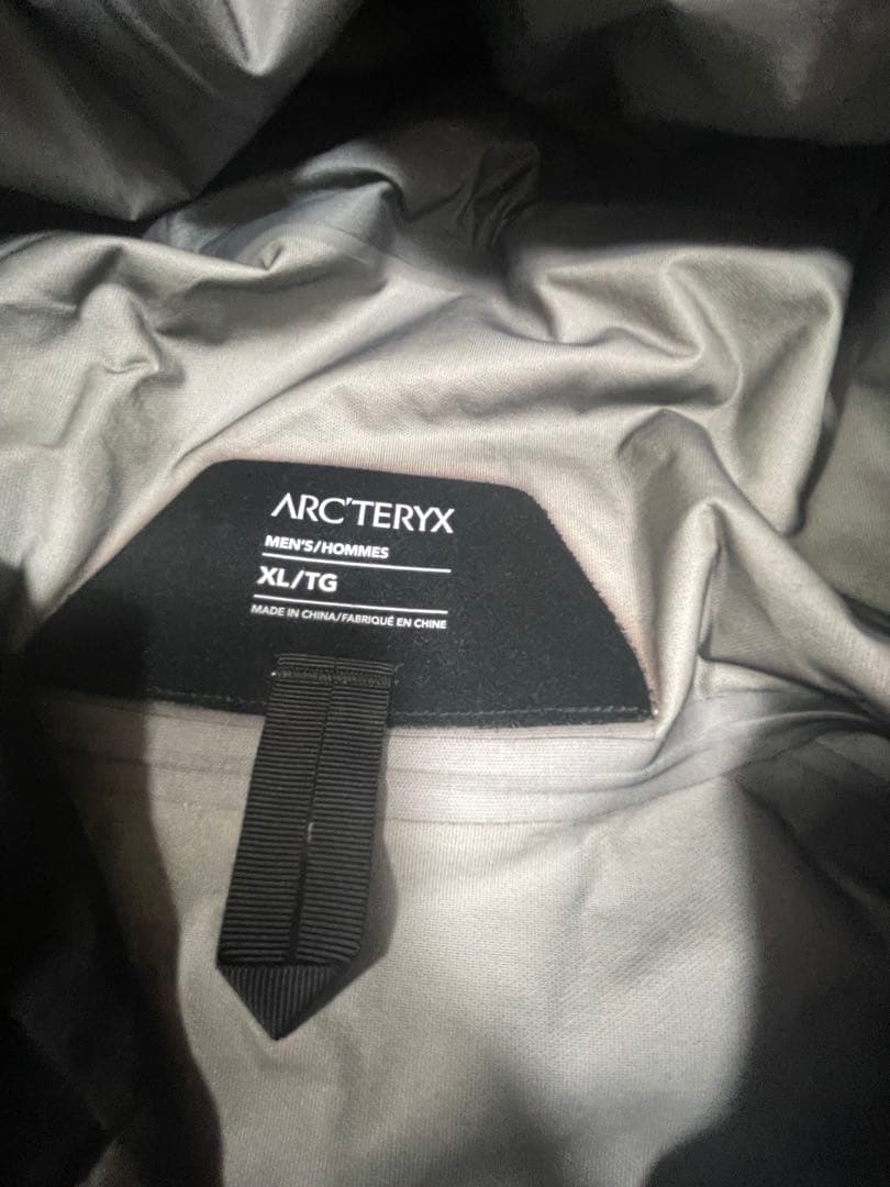 ARC'TERYX BETA ジャケット XL ブラック　ジャンク品