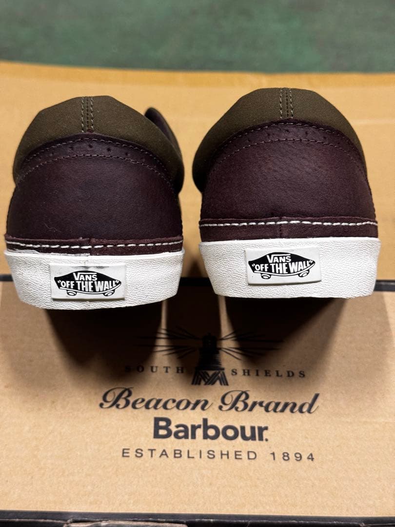 29 Vans × Barbour Era Wingtip バブアー