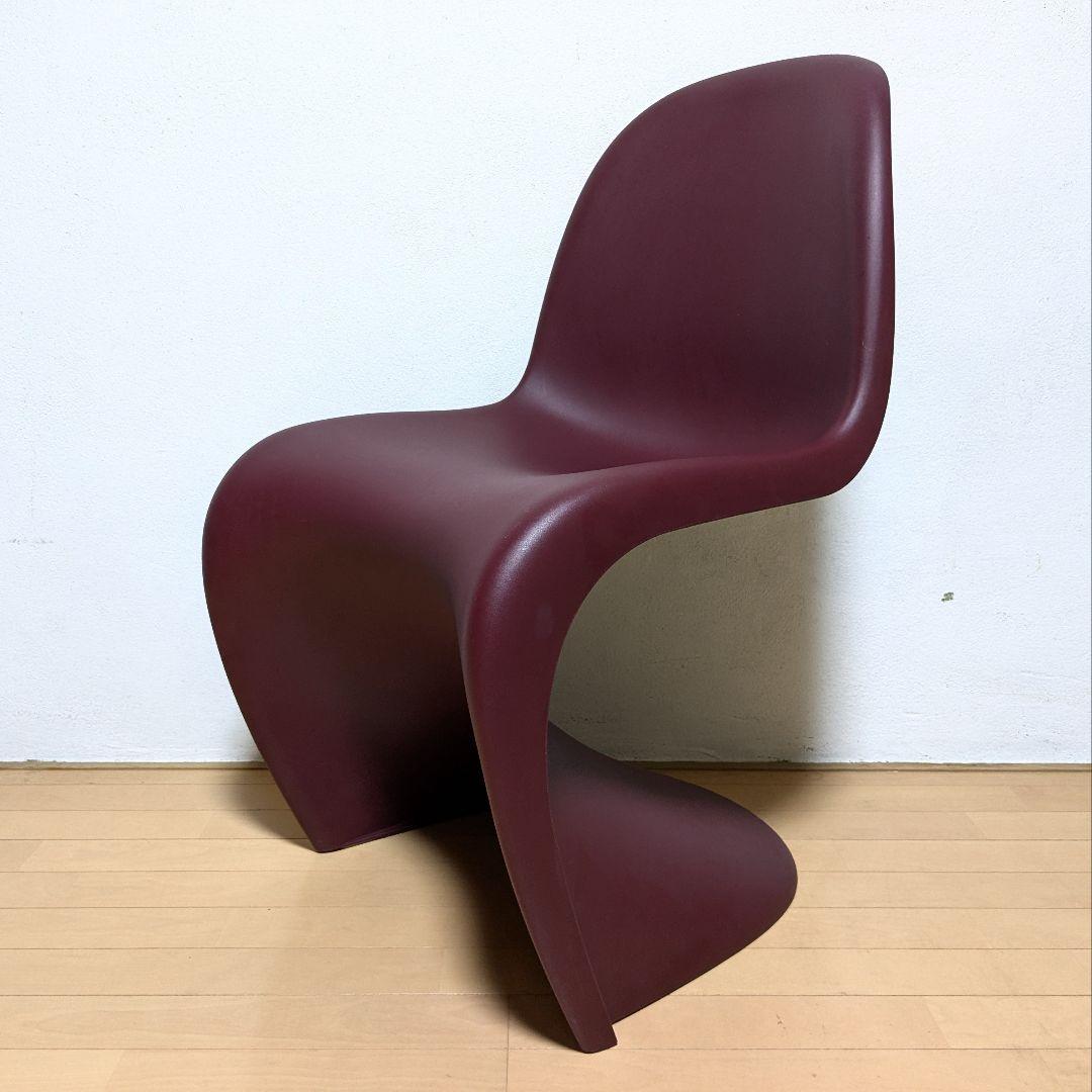 美品 Vitra パントンチェア ポリプロピレン ボルドー 2