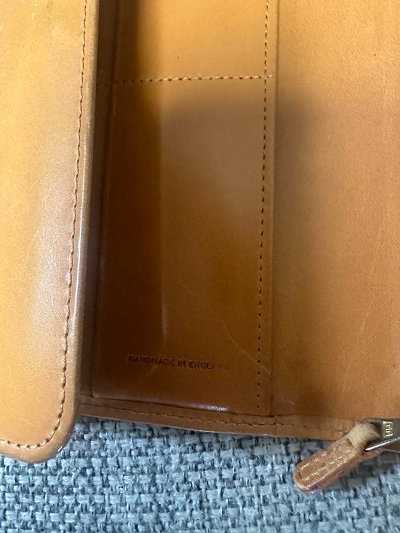 ホワイトハウスコックス ブライドルレザー　ニュートン　長財布