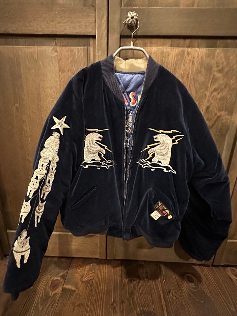 ⭐︎美品　テーラー東洋　ALASKA ベロア　スカジャン