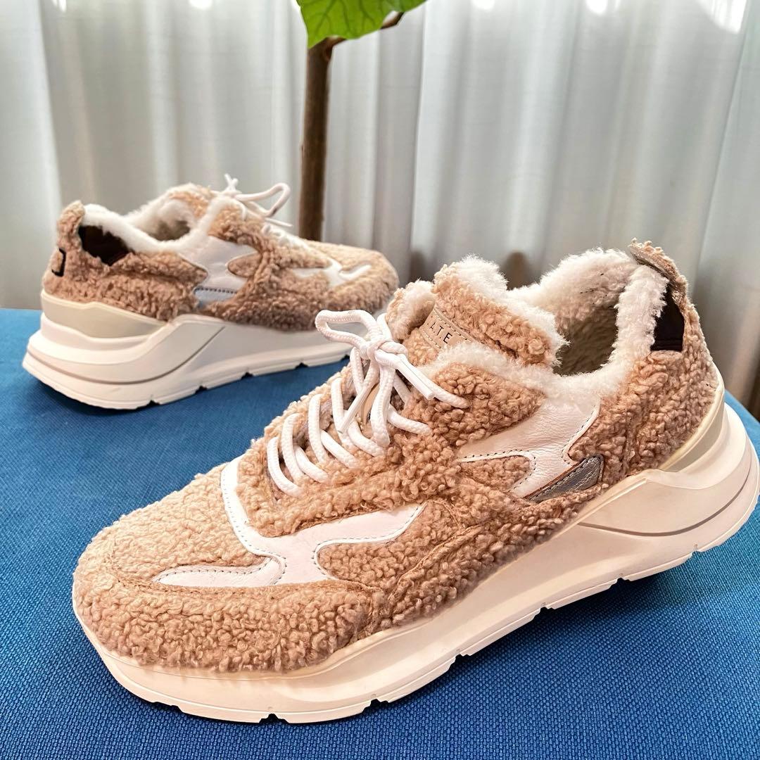 D.A.T.E FUGA デイト フーガ テディーベア ボア EU38